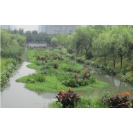 杭州鋼絲網(wǎng)杭州新塘河污水處理河道改造工程